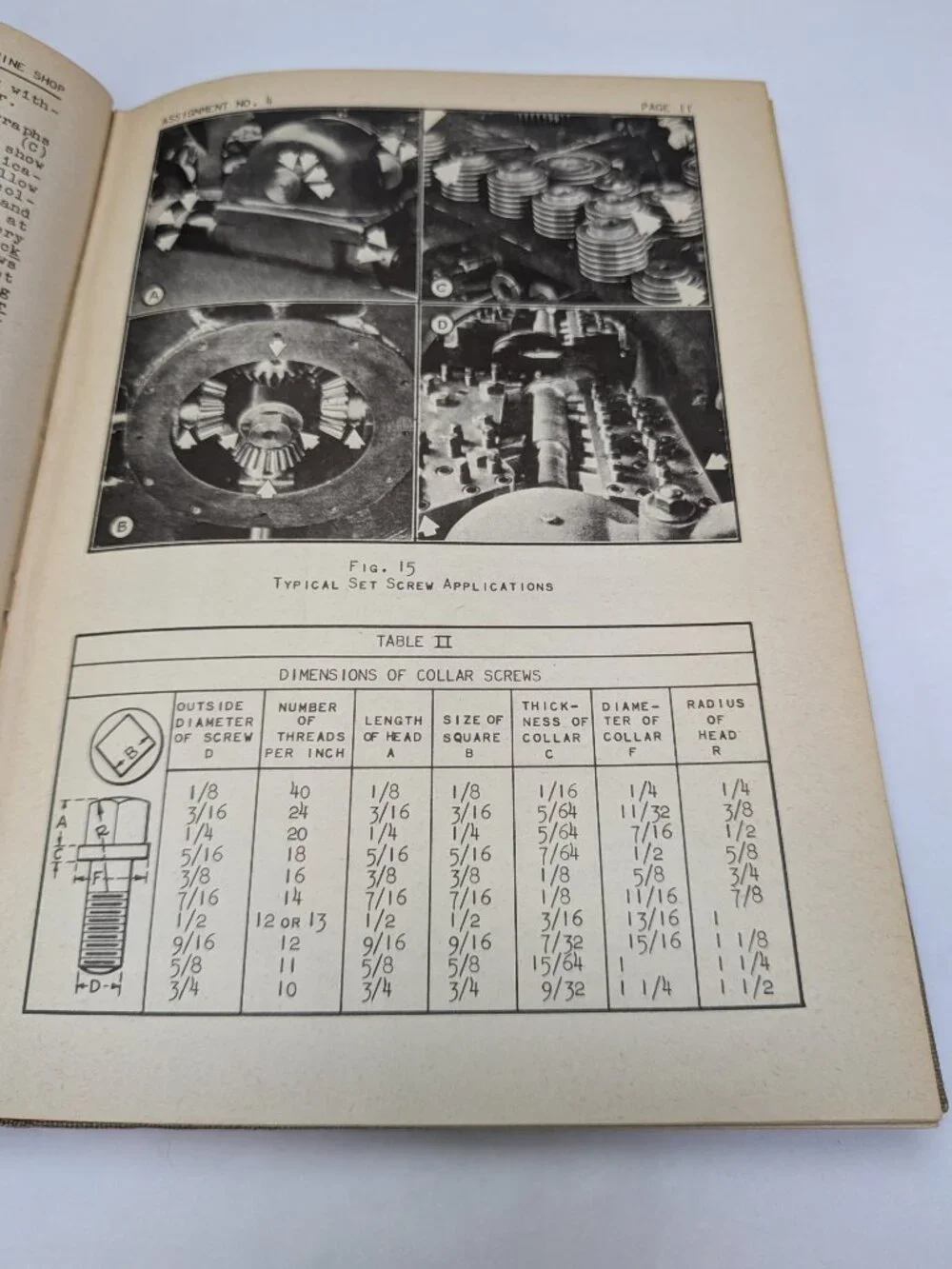 VTG 1943 Modern Machine Shop Training Book National Schools WWII Era Manual VA